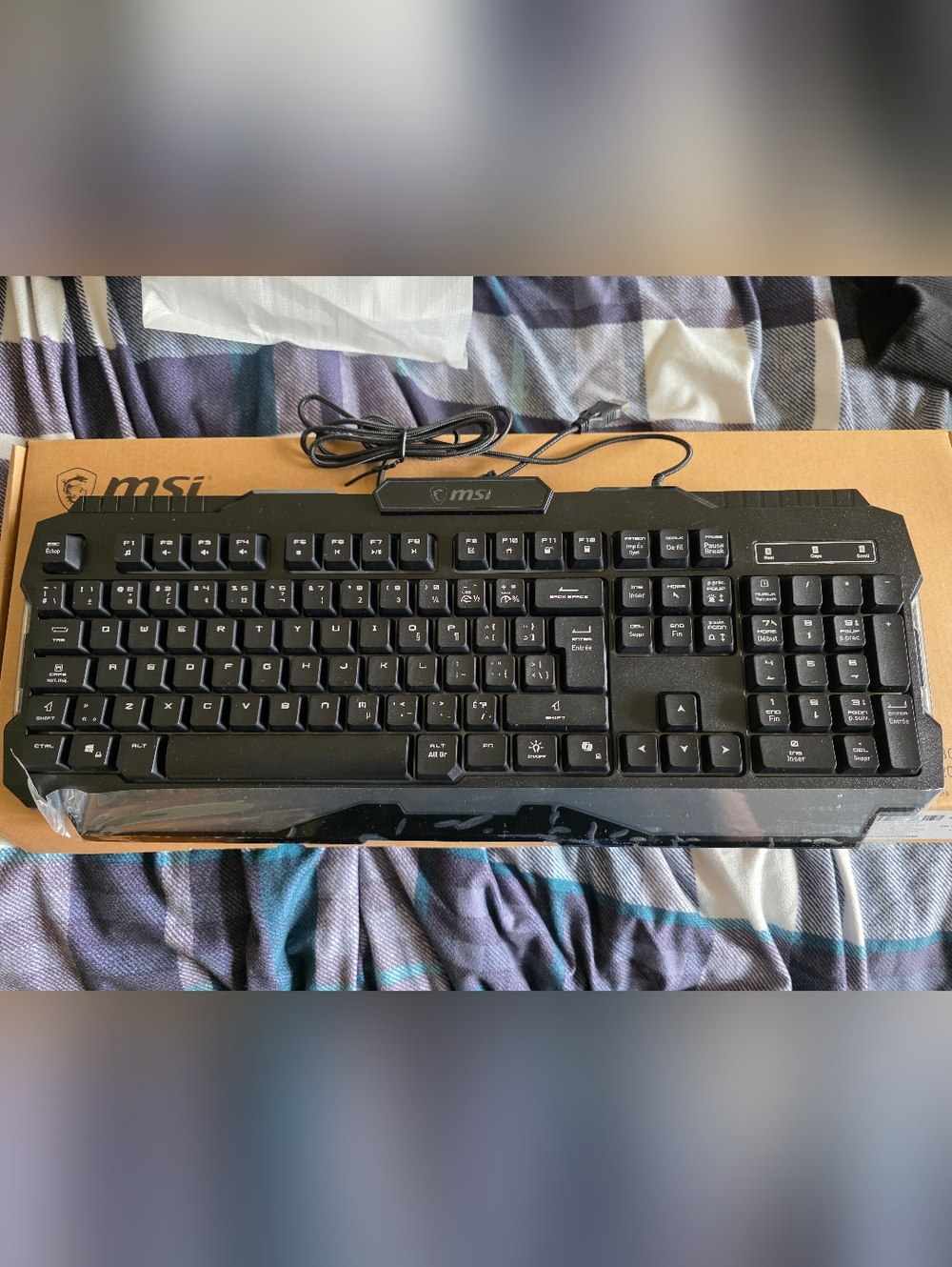 MSI Backlit Gaming Keyboard - Picture 2 of 5